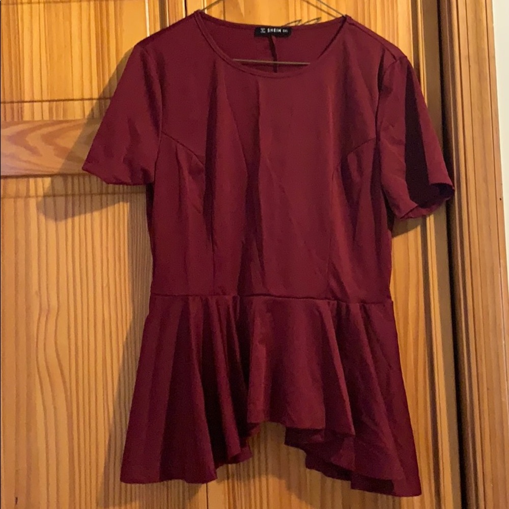 Ruffle Hem Top
